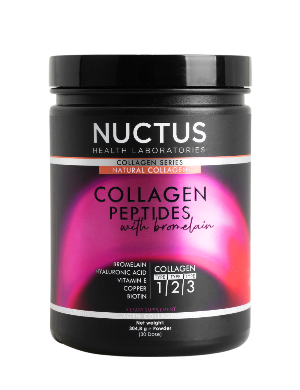 Nuctus Collagen Peptides With Bromelain 304.8 gr